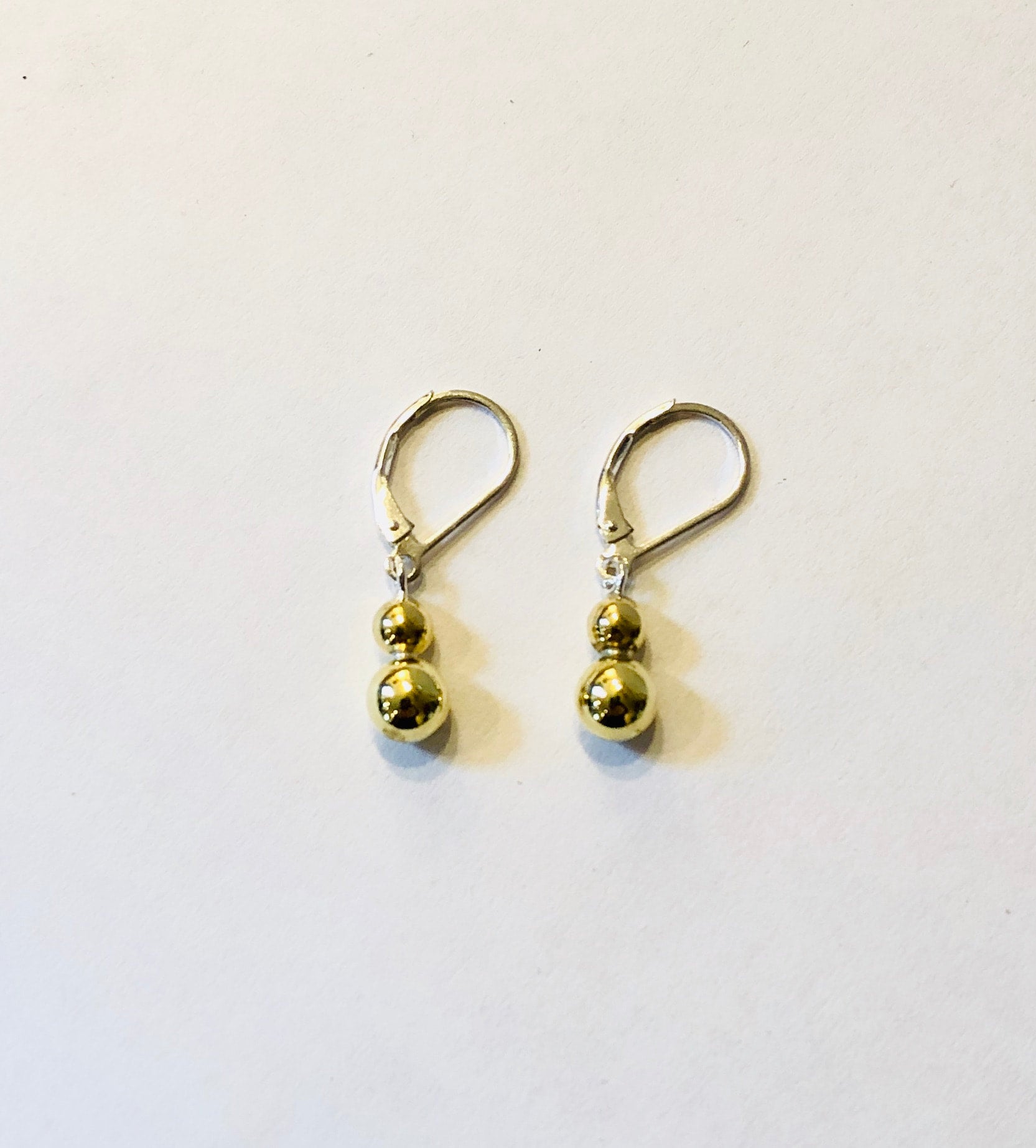 Ball bearing earrings store